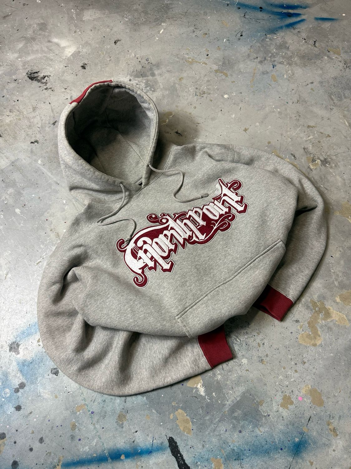 Bluza North Point Big Logo Hoodie Grey L