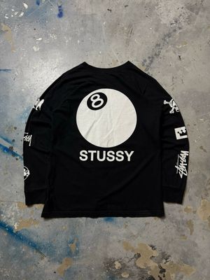 Bluza Stussy Livin' Extra Large Longsleeve Black S