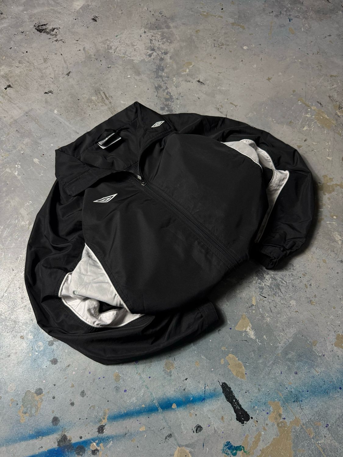 Bluza Umbro L-Gy/Panels Tracksuit Black S