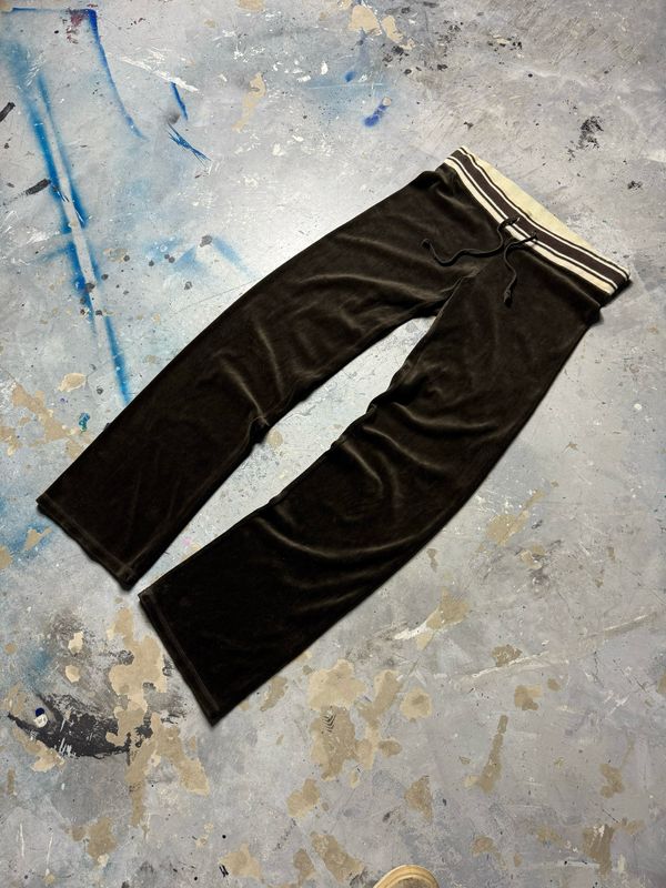 Spodnie Juicy Couture Velour Sweatpants Brown
