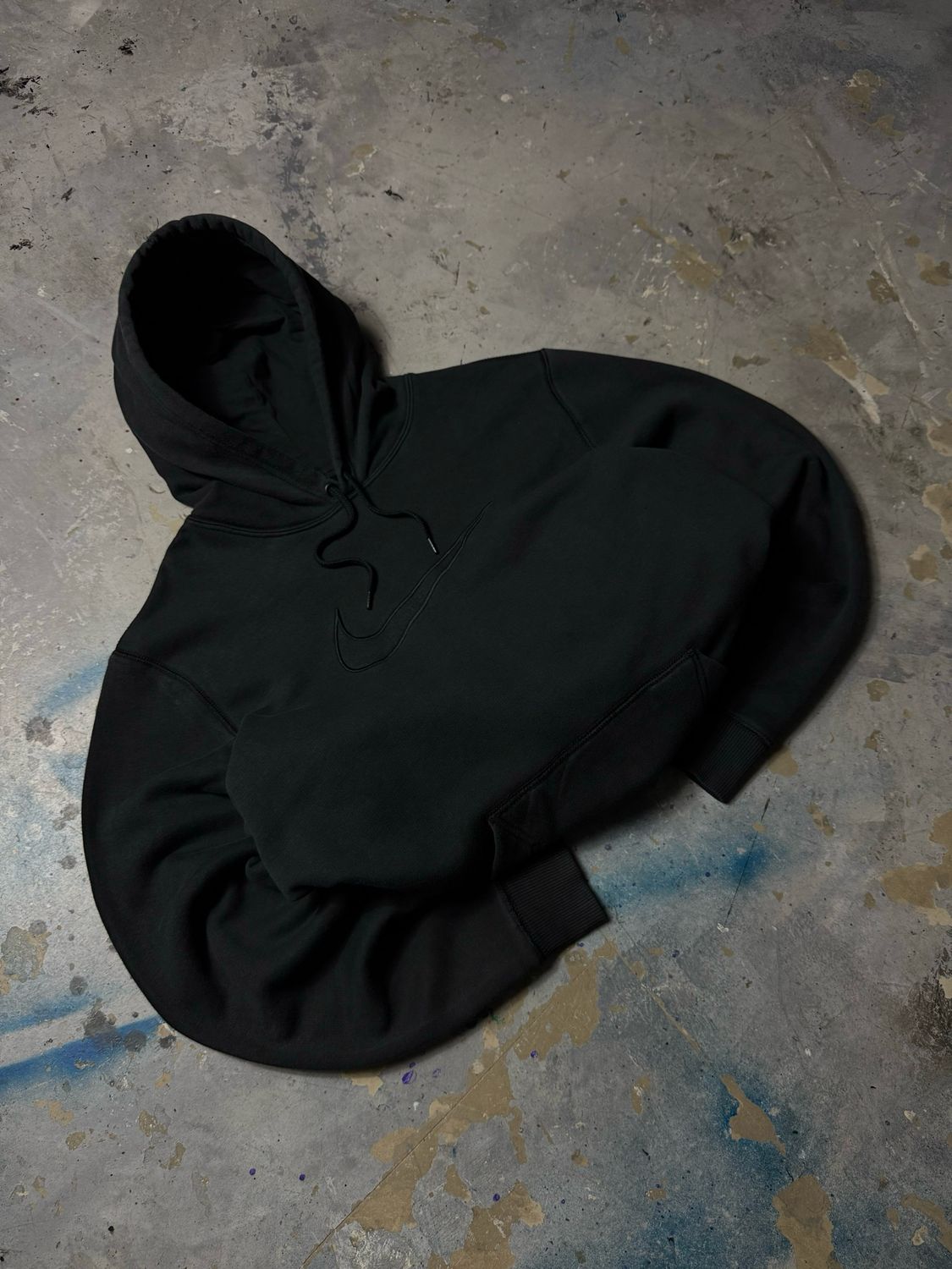 Bluza Nike Big Centered Swoosh Hoodie Black L
