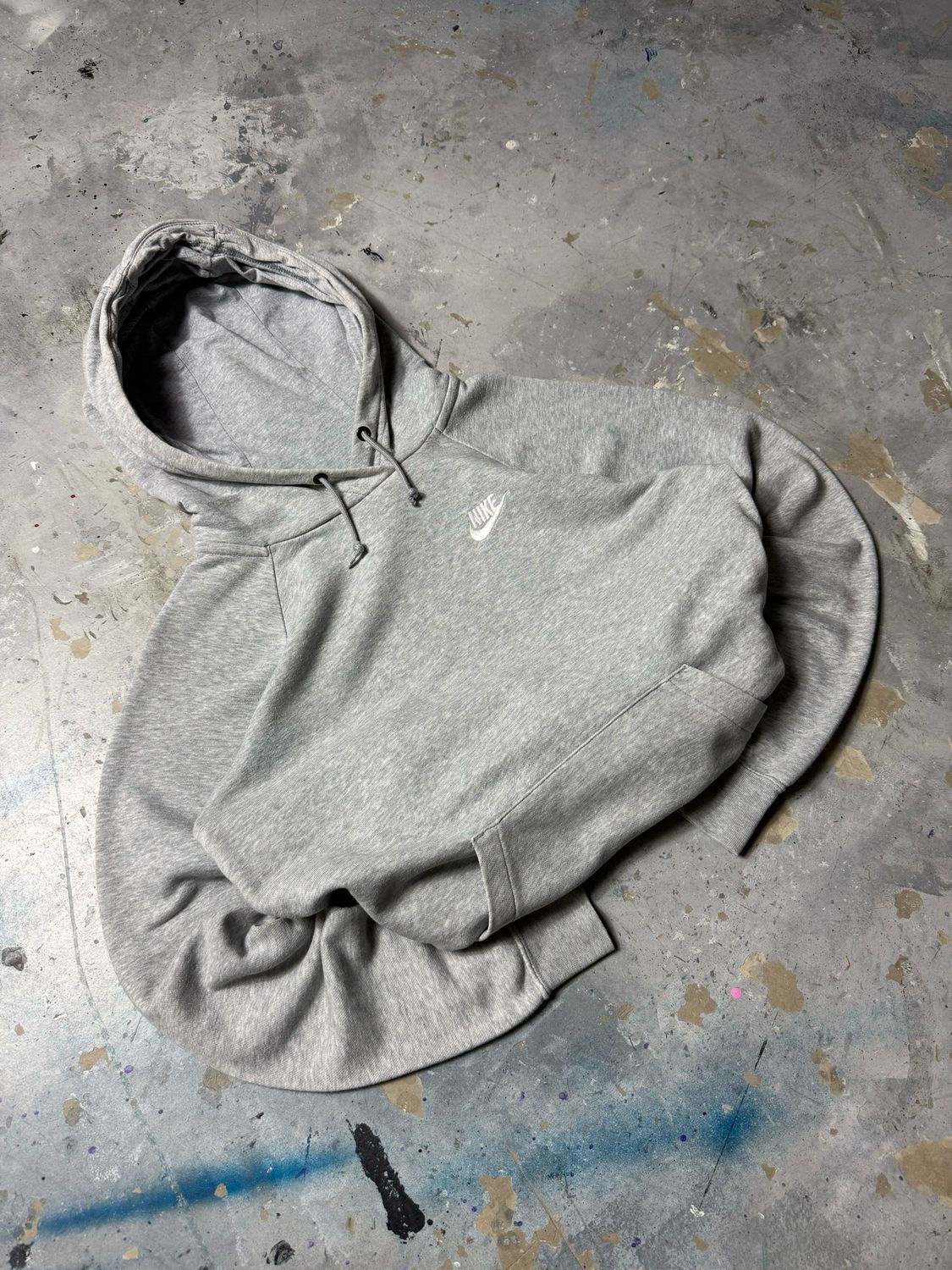 Bluza Nike Basic logo Hoodie Grey M
