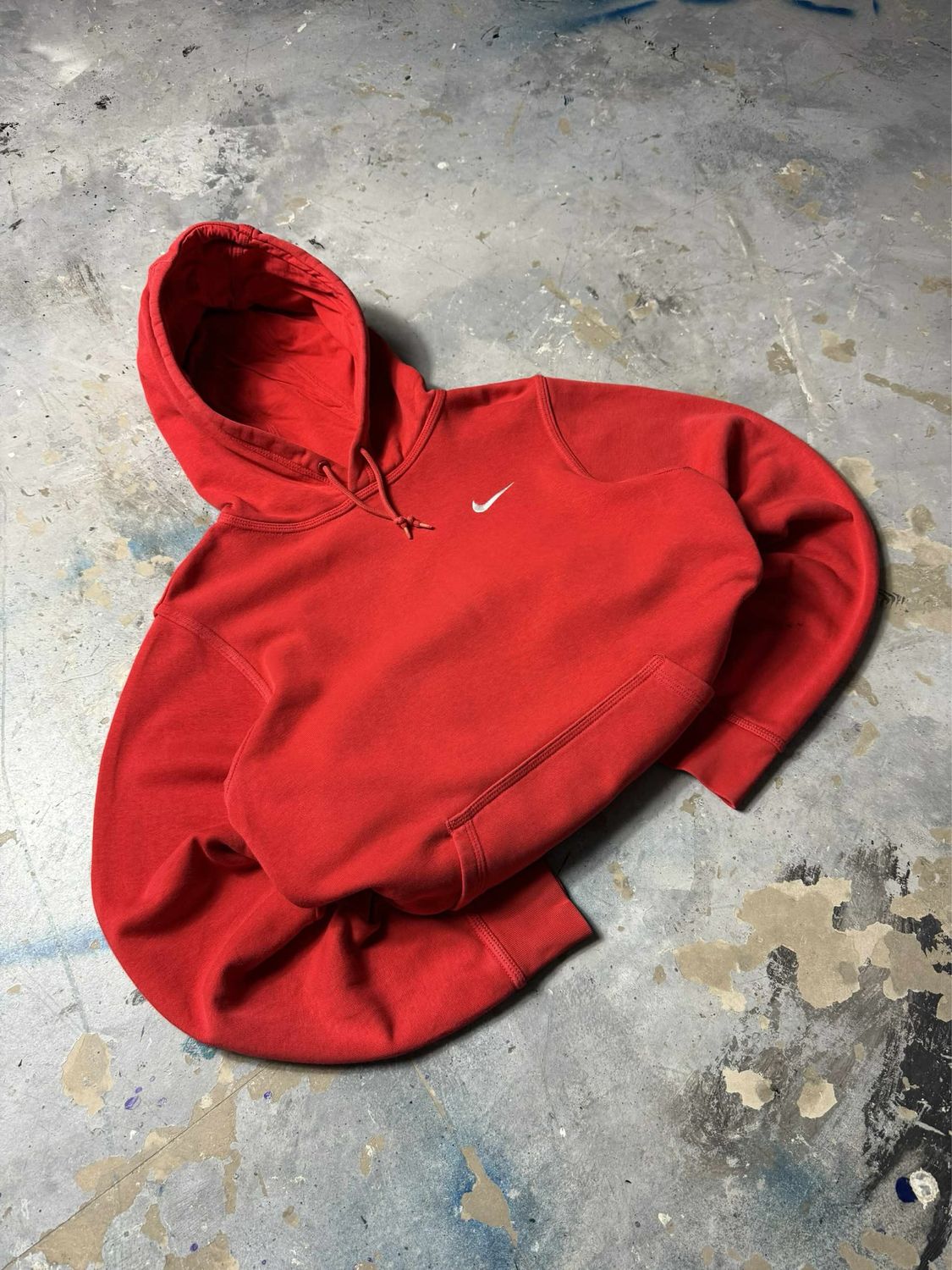 Bluza Nike Swoosh Basic Hoodie Red M