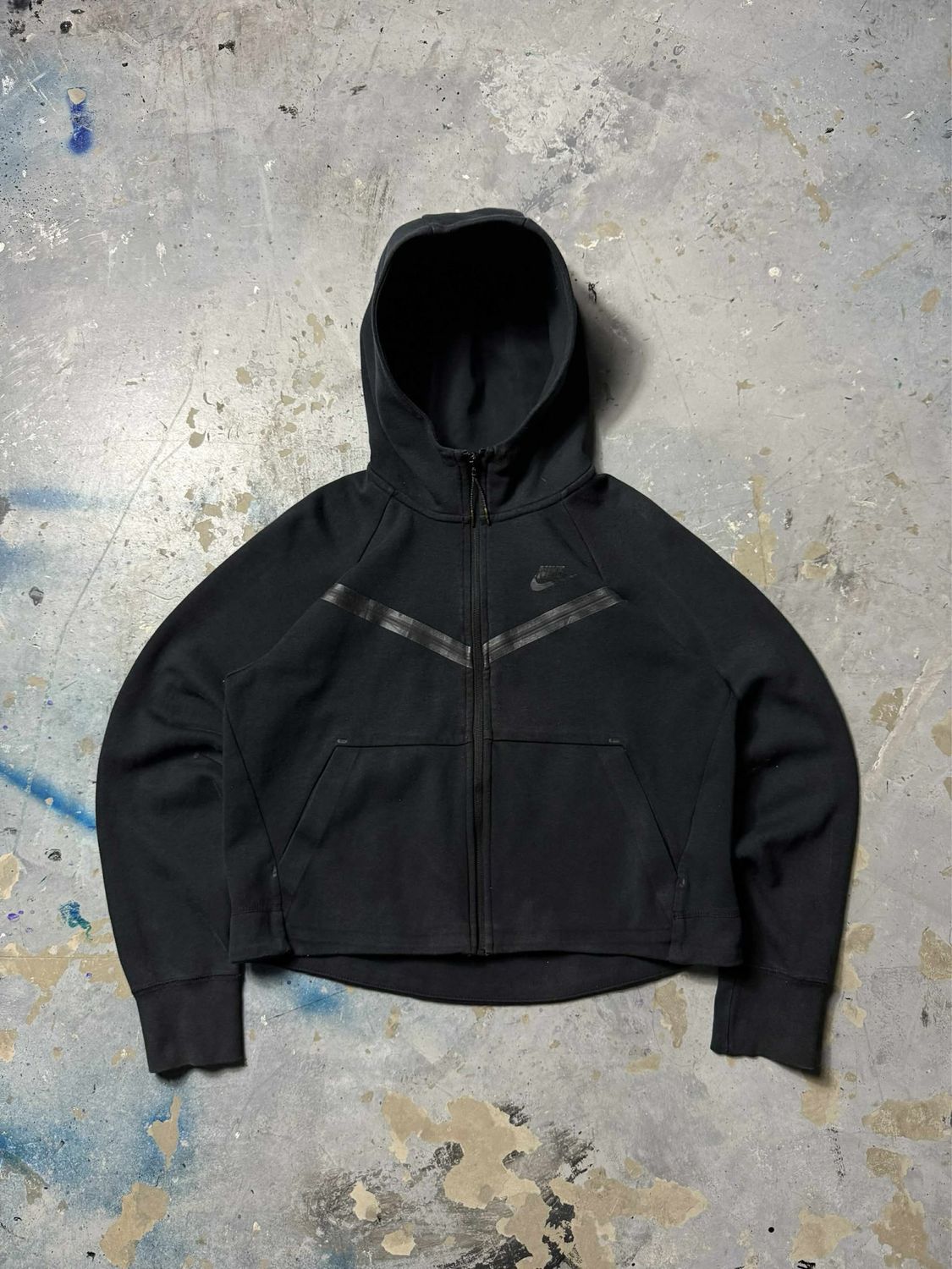 Bluza Nike Small Logo Zip-up Tech Fleece Black S