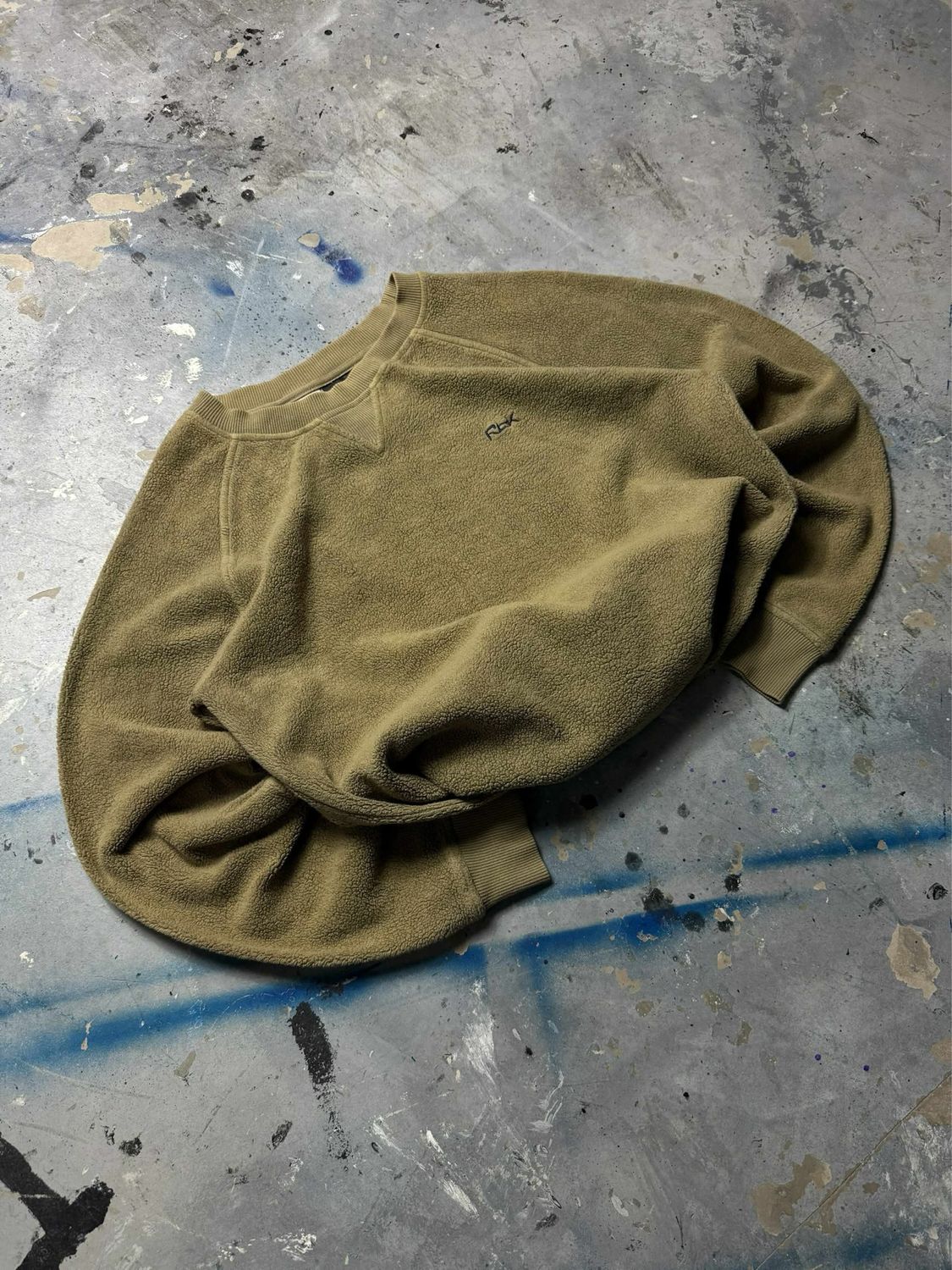 Bluza Reebok Small Logo Polar Crewneck Khaki M