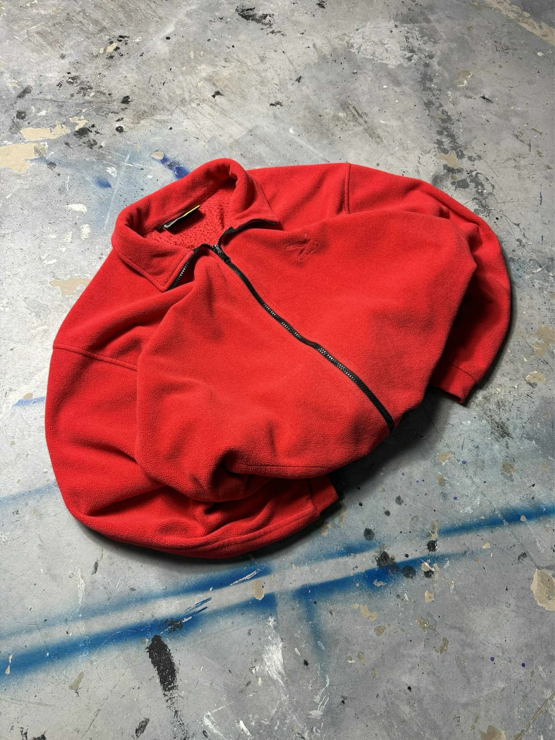 Bluza Salewa Basic Logo Zip Polar Red L