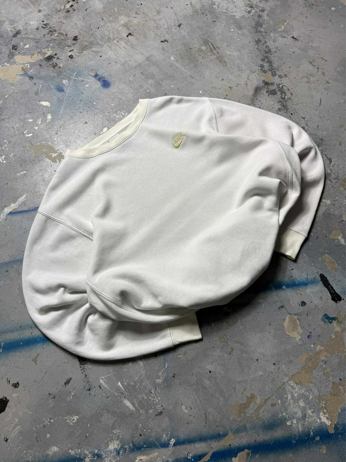 Bluza Nike Small Logo Crewneck White XL