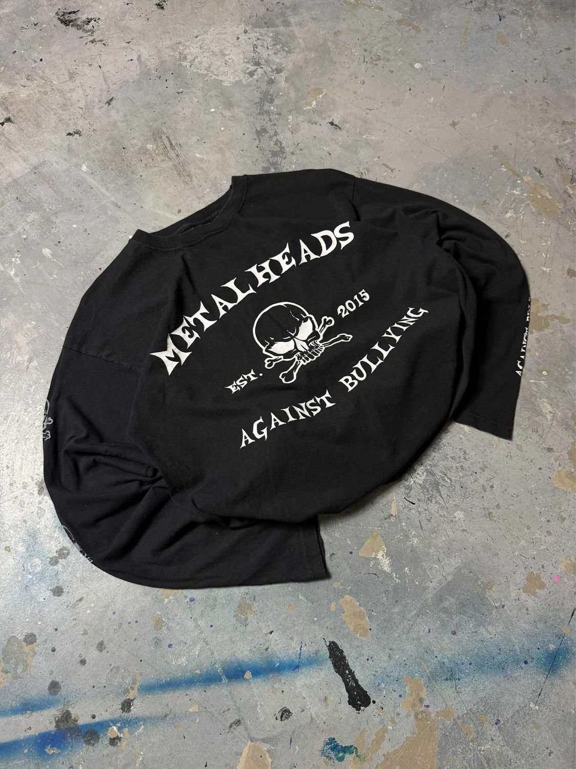 Longsleeve Metalheads Skull Longsleeve Black M