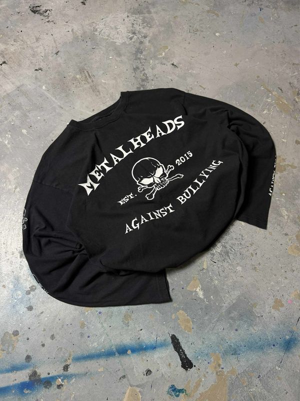 Longsleeve Metalheads Skull Longsleeve Black M