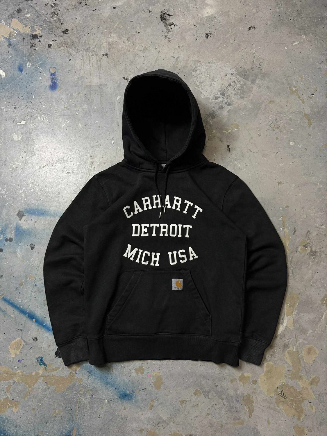 Bluza Carhartt Detroit Mich Hoodie Black M