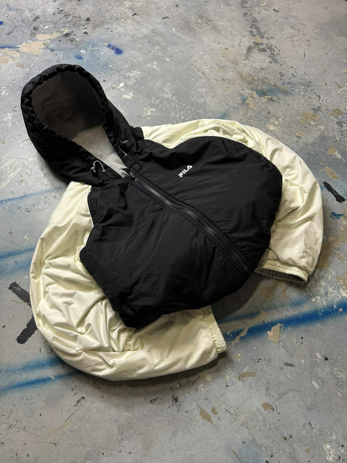 Kurtka Fila Two-sided Active Jacket Grey/Black L