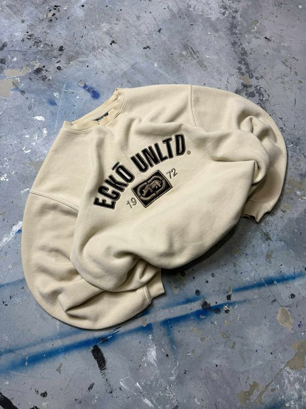 Bluza Ecko Unltd. Big Logo Crewneck Beige XL