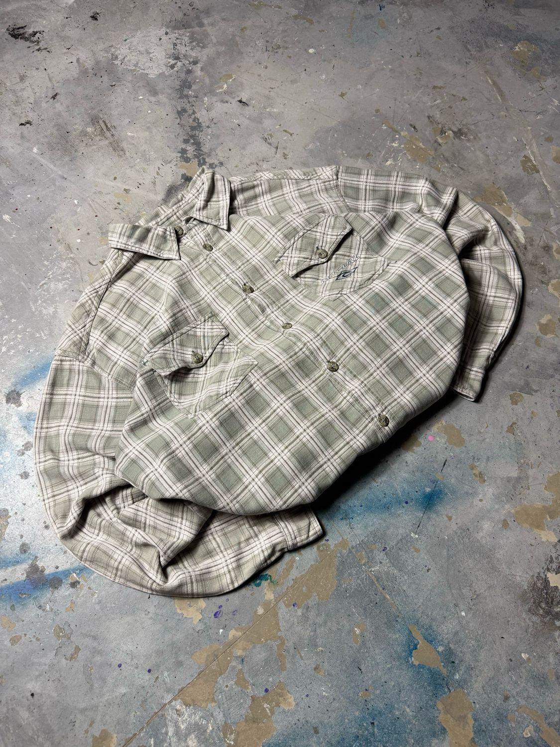 Koszula RIP Curl Plaid Shirt Beige L