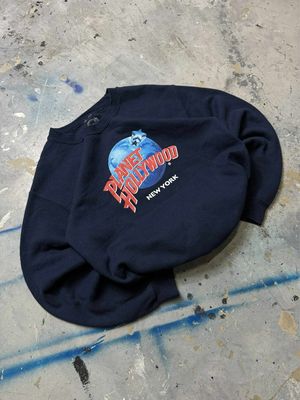 Bluza Planet Hollywood Logo Crewneck Navy M