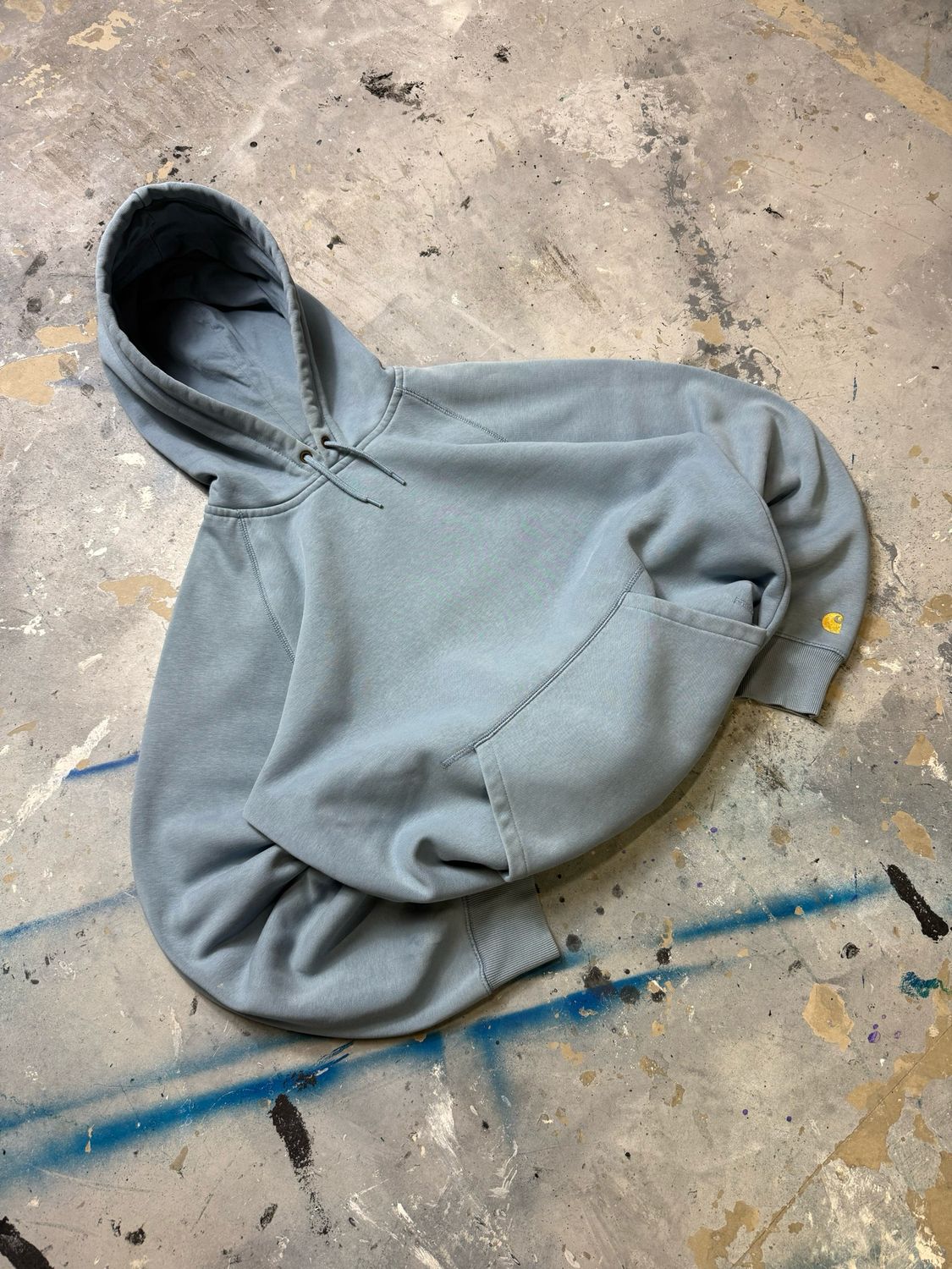 Bluza Carhartt Basic Hoodie Blue  M