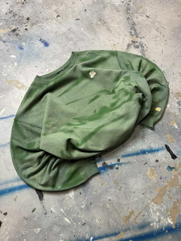 Bluza Starter 90s Logo Crewneck Washed Green L