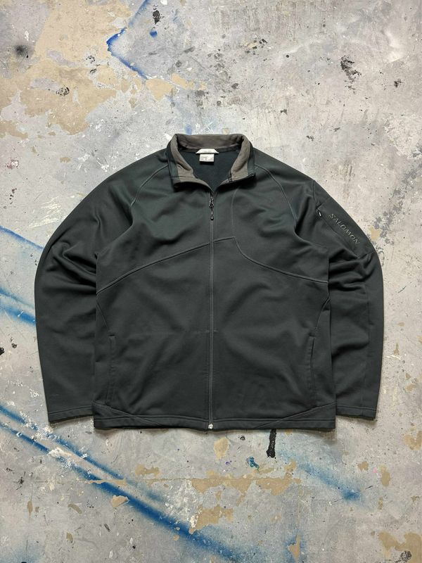 Active Salomon Active Zip Crewneck Black L