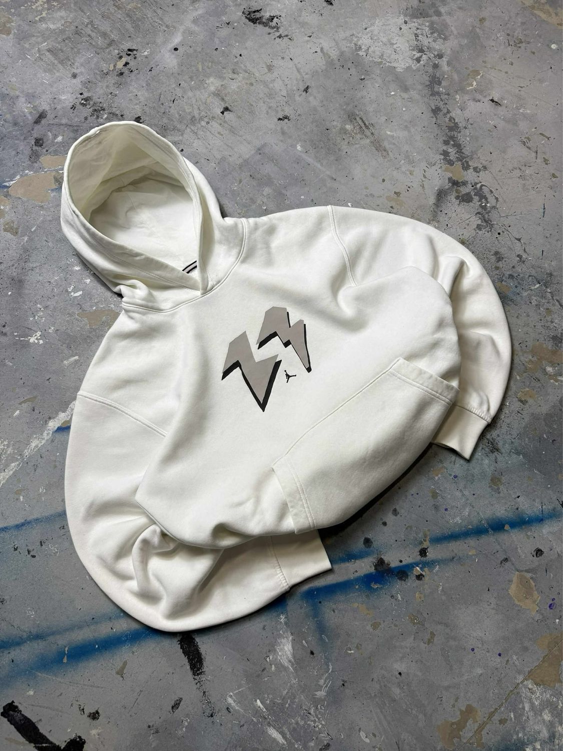 Bluza Jordan Logo Hoodie White M
