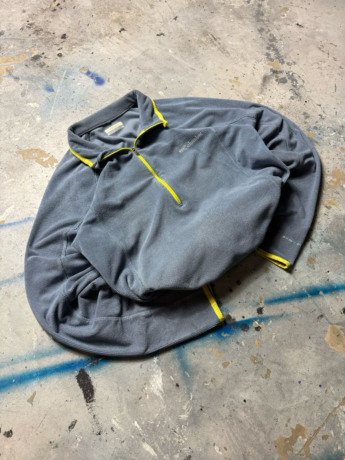 Bluza Columbia Omni-Wick Q/Zip Fleece Blue M