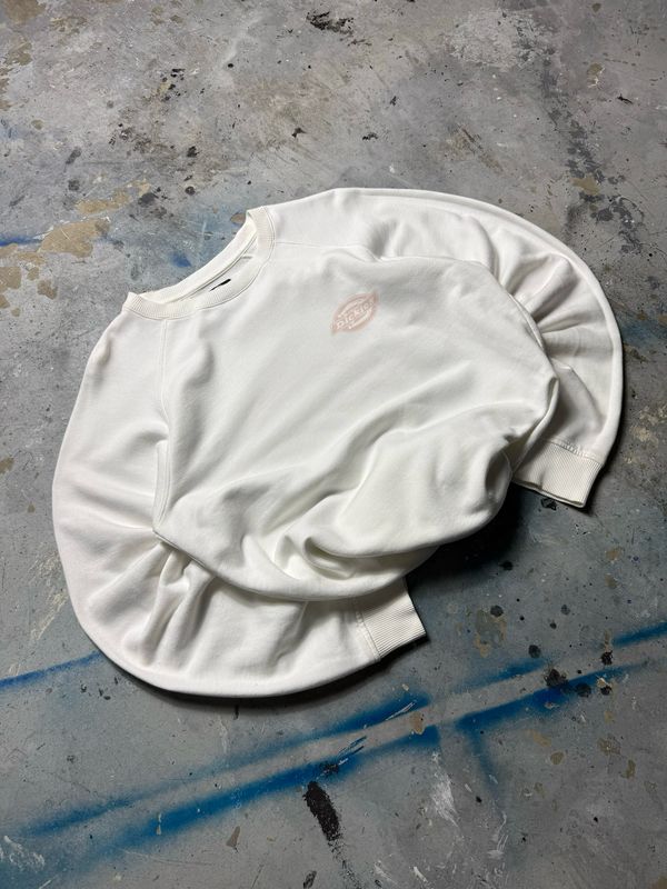 Bluza Dickies S/Logo Basic Crewneck White M