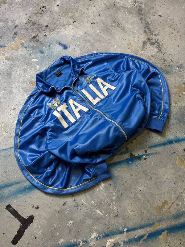 Bluza MB21 Italia Forza Azzurri Tracksuit Blue M