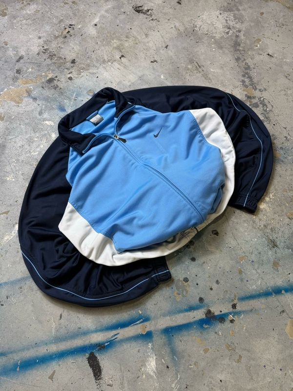 Bluza Nike Swoosh Na/Sleeves Tracksuit Light-Blue M