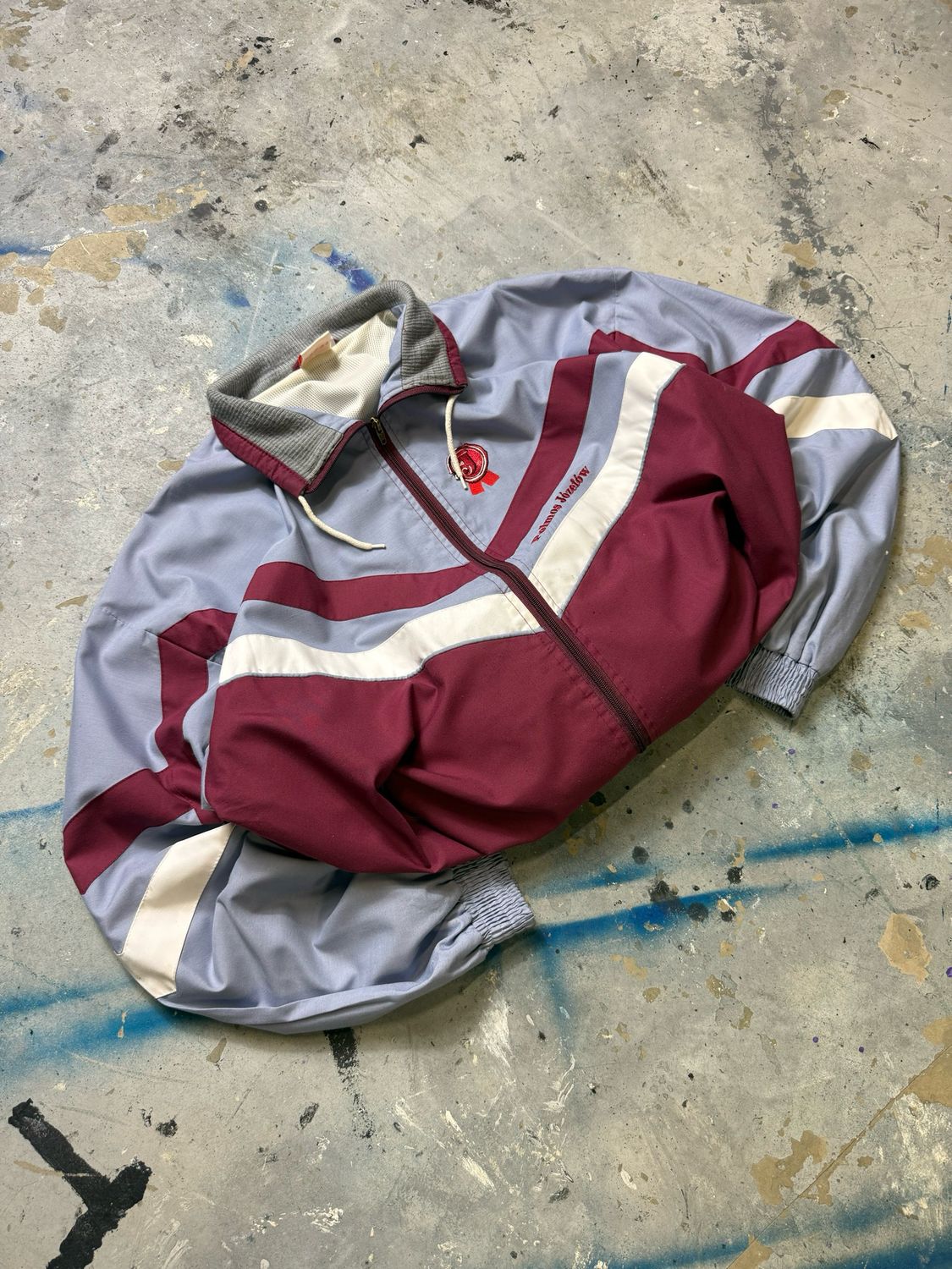 Bluza Sabak Polmos Józefór Tracksuit Lavender/Burgund XL