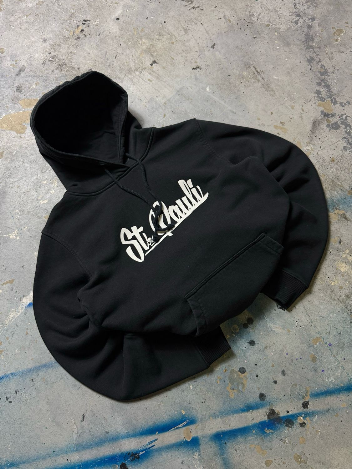Bluza St Pauli Logo Hoodie Black S