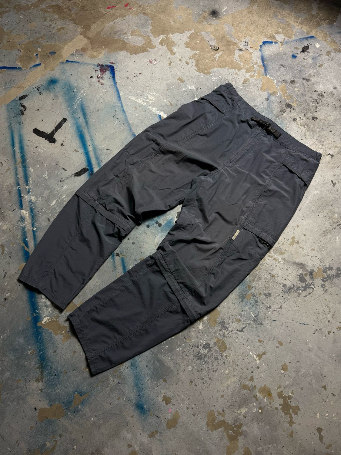 Spodnie Columbia Belt L Trekking Pants Dark-Gray