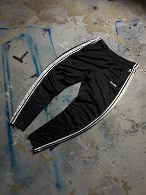 Spodnie Lonsdale S/Logo Stripes L Sweatpants Black