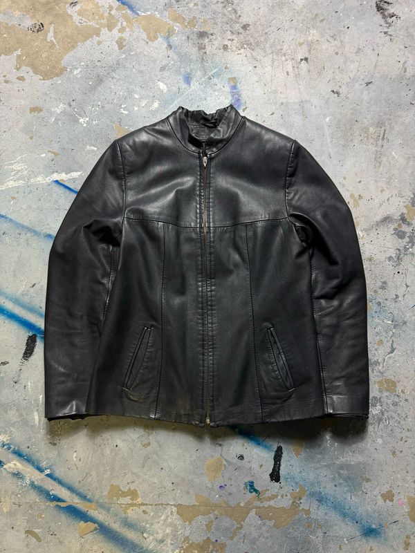 Kurtka Pella Real Leather Jacket Black S