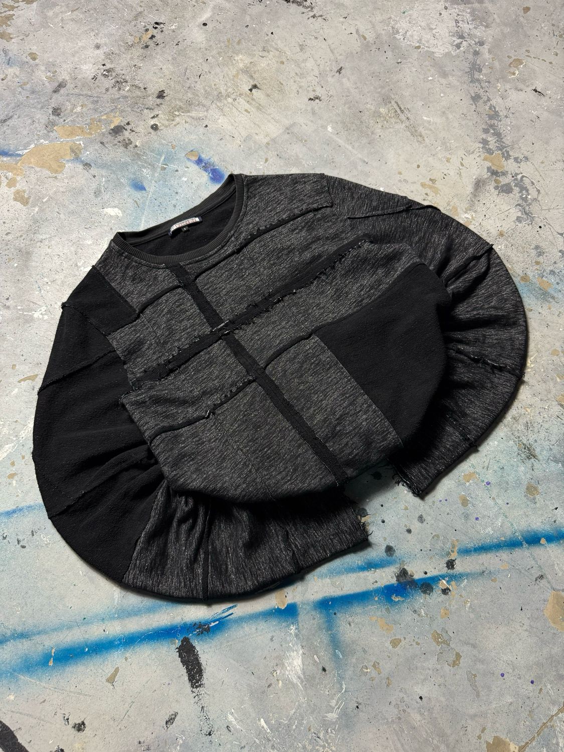 Sweter/Long RockDenim y2k Left-Sided Sweater Black M