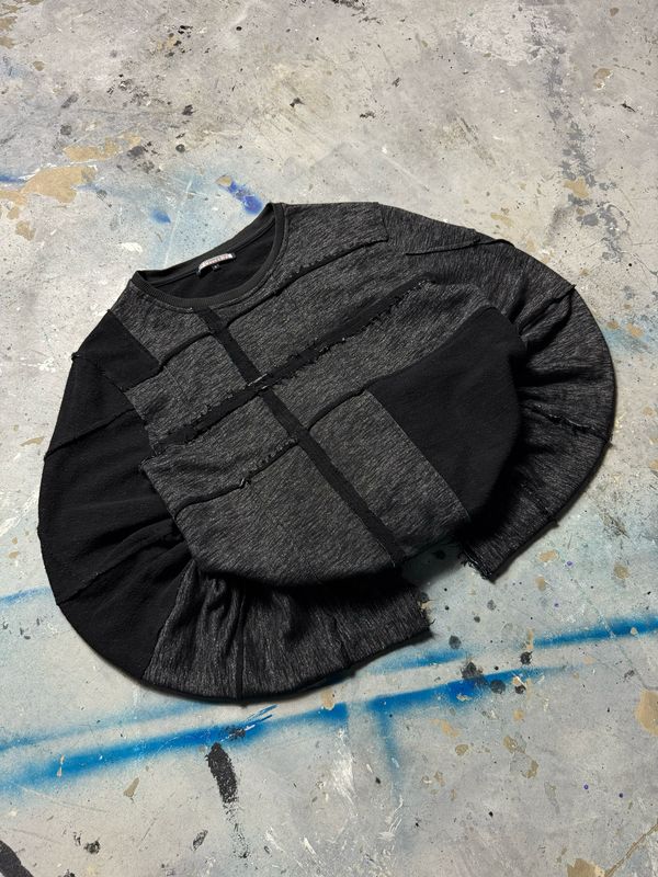 Sweter/Long RockDenim y2k Left-Sided Sweater Black M