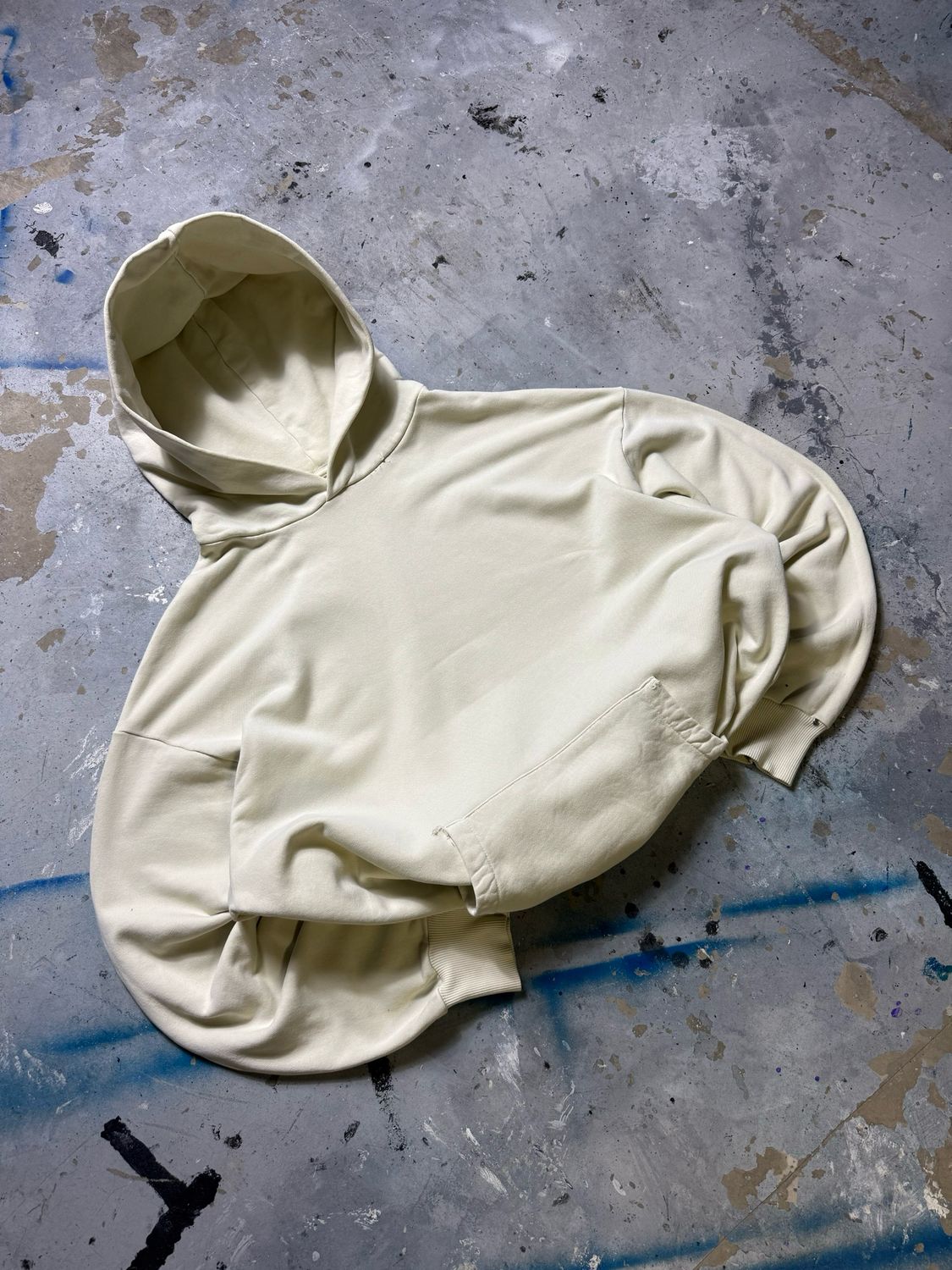 Bluza Jaded London Blank Hoodie Creme XL