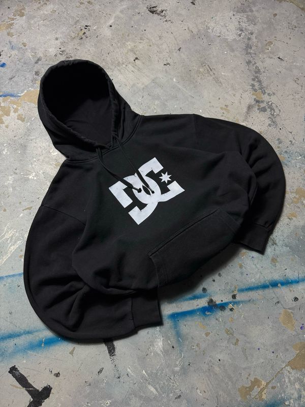 Bluza DC Logo Hoodie Black M