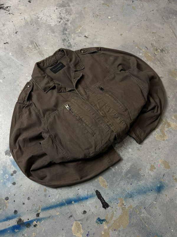 Kurtka All Saints Overshirt Jacket Brown M