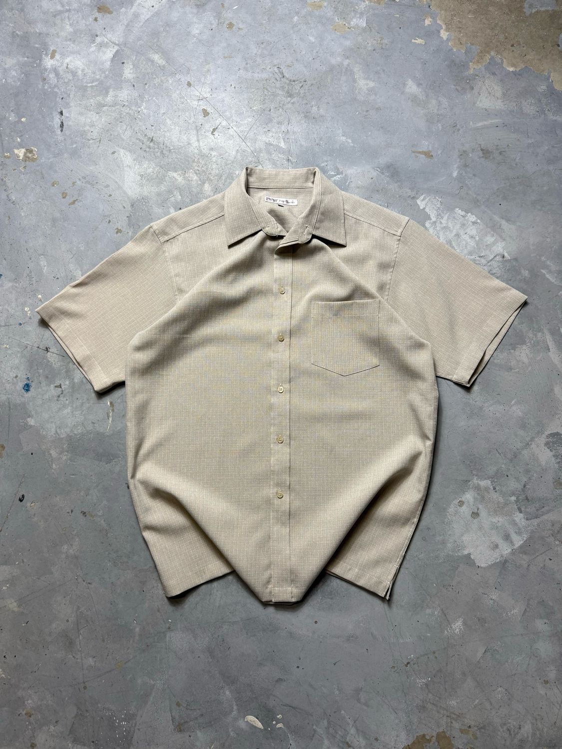 Koszula Vintage Pocket Shirt Beige M