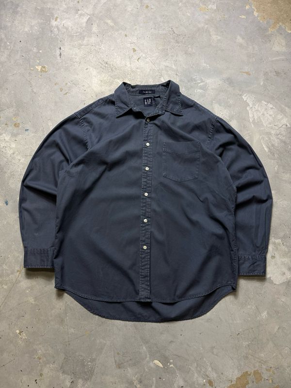 Koszula GAP Basic Pocket Shirt Navy XL
