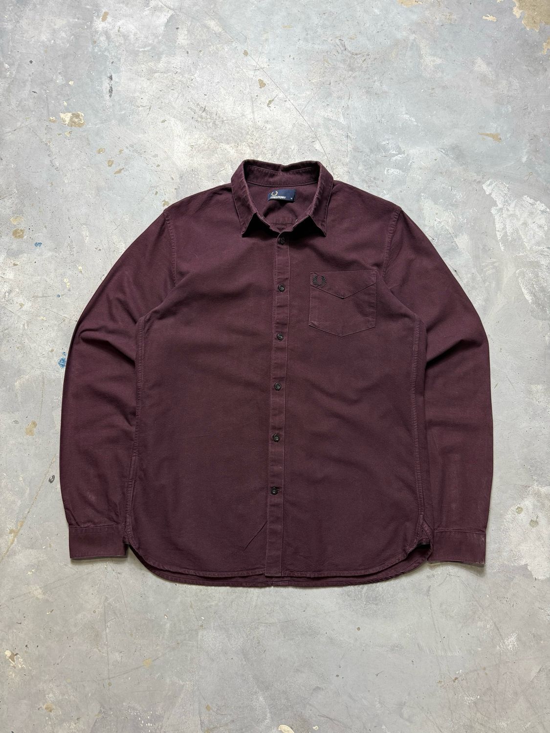 Koszula Fred Perry Small Logo Shirt Claret M
