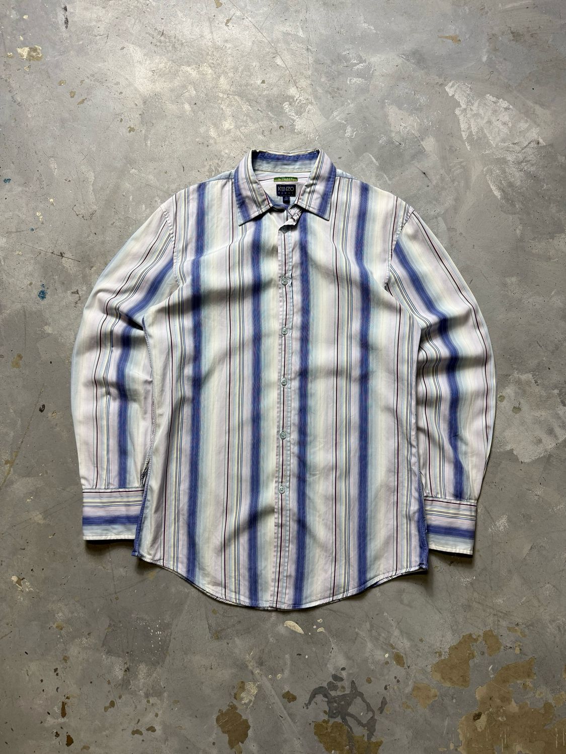 Koszula Kenzo Striped Old Money Shirt Blue/White S