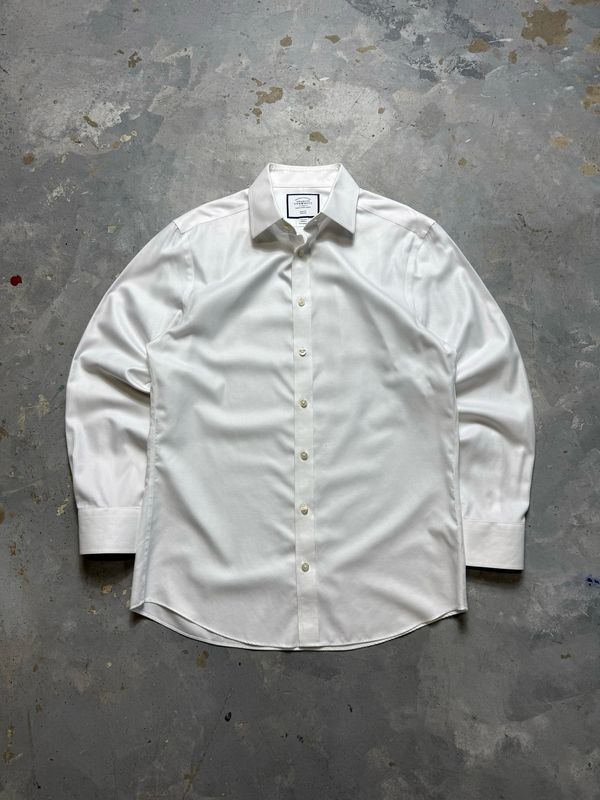 Koszula Charles Tyrwhitt Basic Shirt Old Money White M