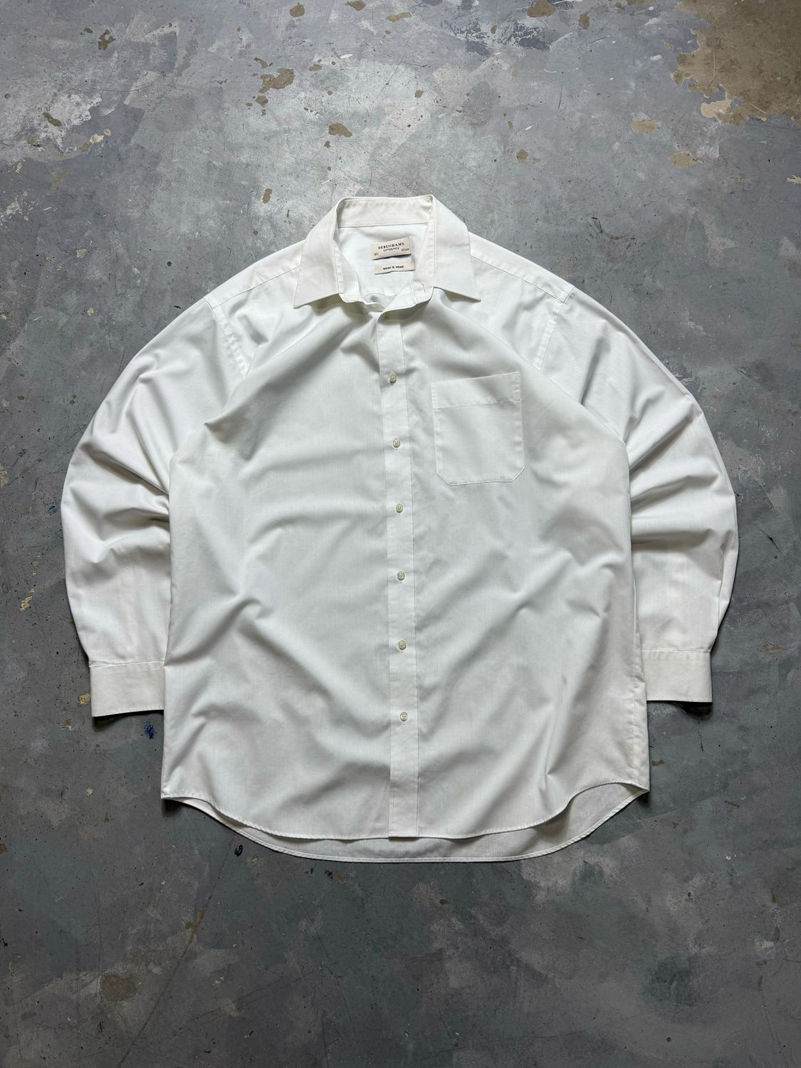 Koszula Debenhams Basic Shirt Old Money White L