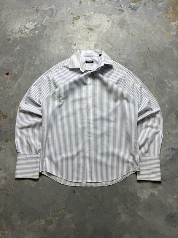 Koszula Balmain Homme Striped Shirt Purple/Blue  L