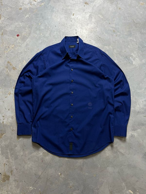 Koszula Versace Classic Logo Shirt Navy Blue M