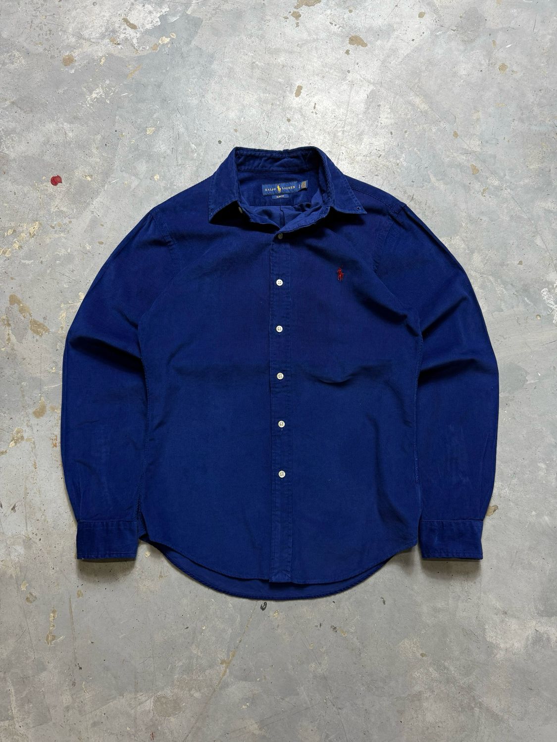 Koszula Ralph Lauren Corduroy Shirt Navy Blue S