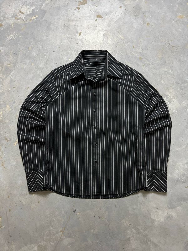 Koszula Classic Striped Shirt Black S