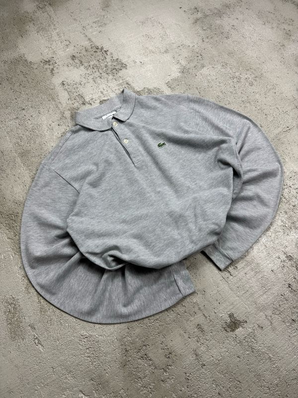 Bluza Lacoste Small Logo Polo Longsleeve Grey S
