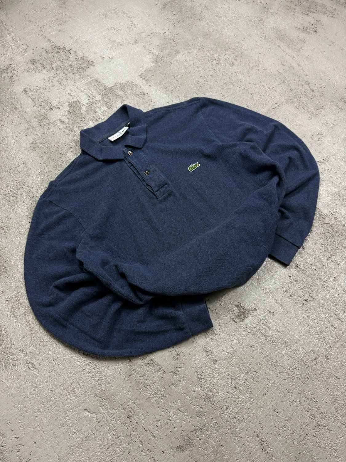 Bluza Lacoste Polo Small Logo Longsleeve Navy Blue M