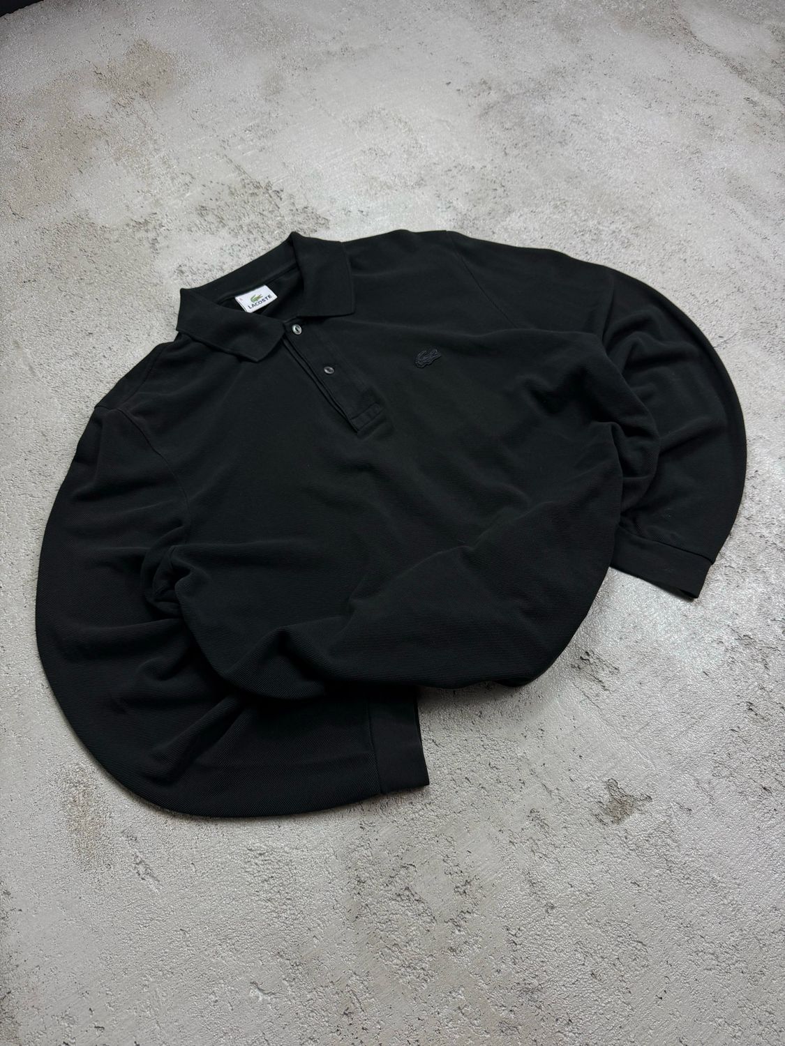 Bluza Lacoste Polo Small Logo Longsleeve Black M