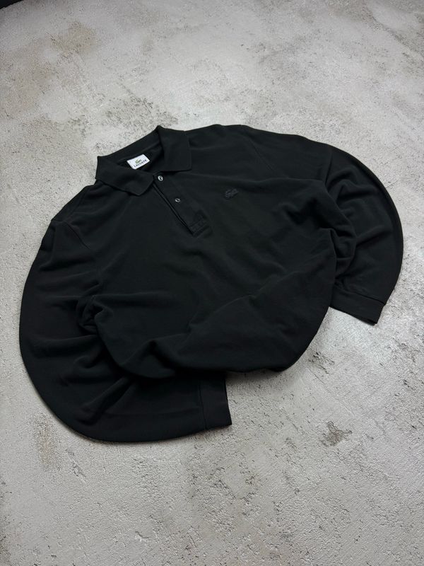 Bluza Lacoste Polo Small Logo Longsleeve Black M